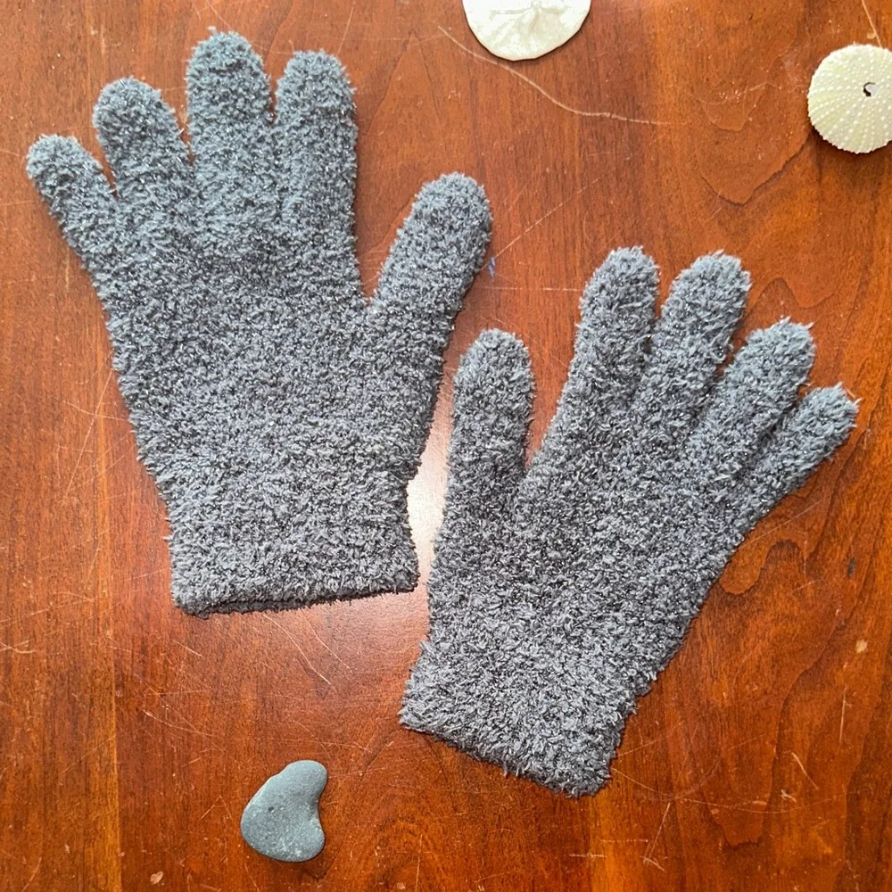 Mixit Mittens, Grey with Sparkly detail • OS